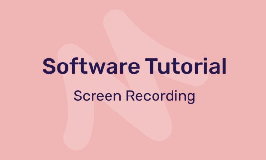 Software tutorial