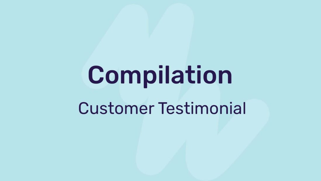 compilation customer testimonial video template